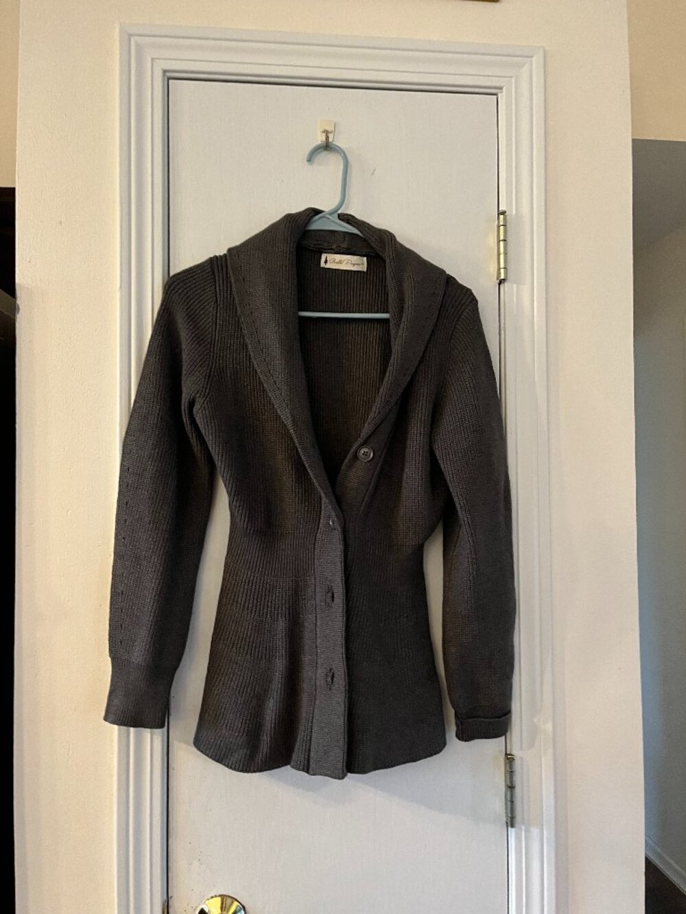 Belle Poque Peplum Cardigan